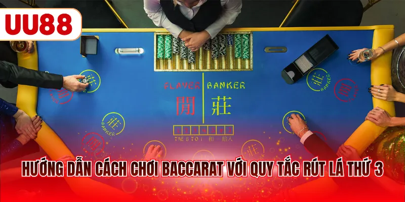 Hướng dẫn cách chơi Baccarat với quy tắc rút lá thứ 3