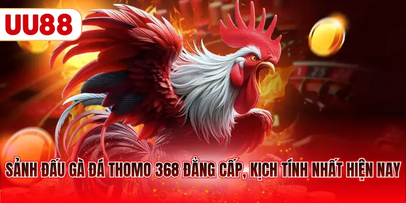 Sảnh đấu gà đá Thomo 368 đẳng cấp, kịch tính nhất hiện nay