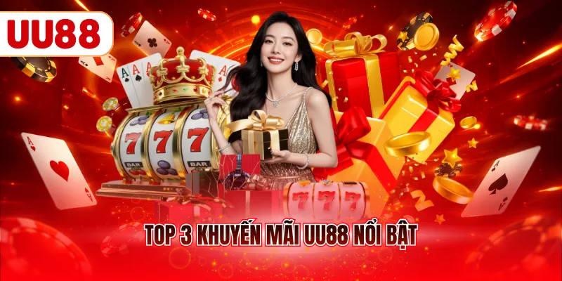 Top 3 khuyến mãi UU88 nổi bật